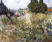 Vincent Van Gogh Mlle.Gachet in Her Garden at Auvers-sur-Oise oil painting
